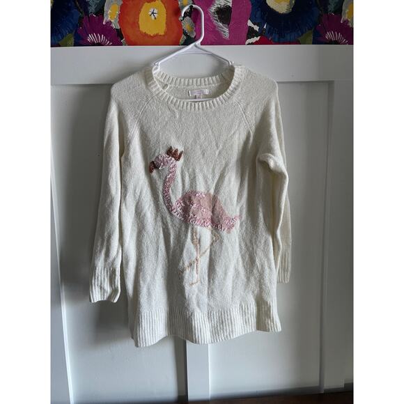 Lauren Conrad womens xs flamingo sweater - Picture 1 of 3